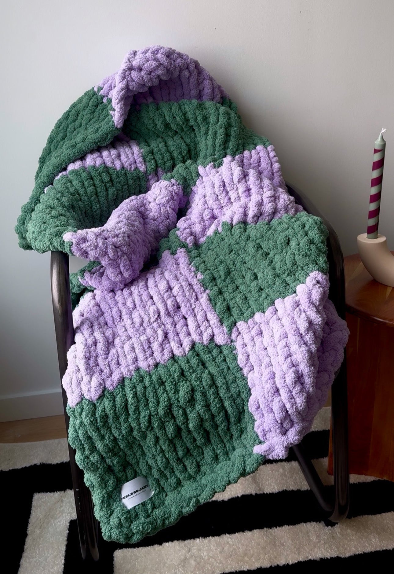 LILAC + MOSS CHECKERED