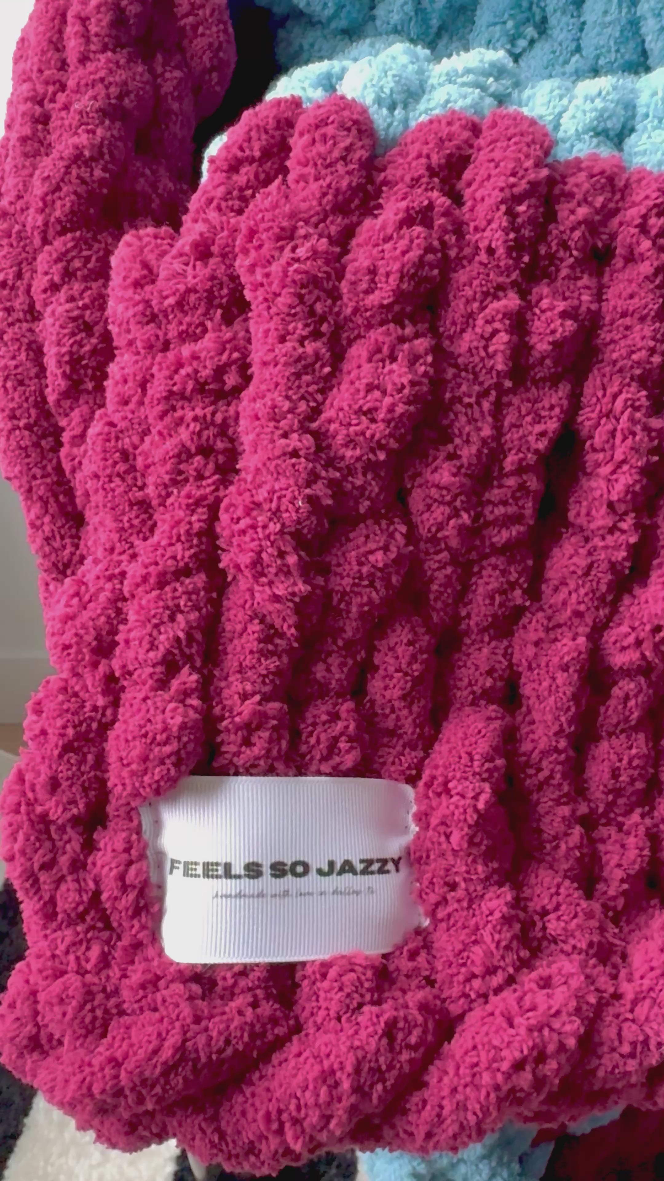 Burgundy & Blue Checkered